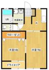 ソレイユ郡元の間取り画像