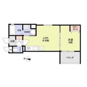 CASA CALMA上野口の間取り画像