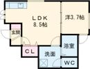 ラミューズハリマ IIの間取り画像