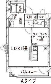 グレイスヒル高嶺の間取り画像