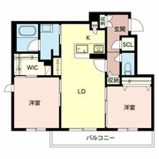 シャーメゾンTG Via Soleの間取り画像