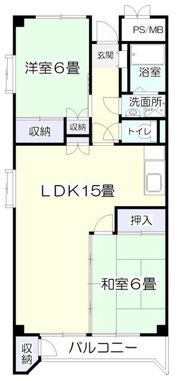 サンシティ・アベの間取り画像