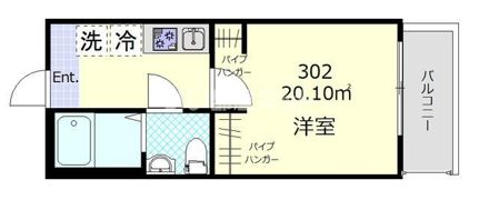 ランドコートの間取り画像