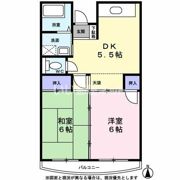 中山マンションB棟の間取り画像