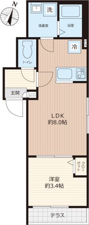 KomorebiCourtの間取り画像