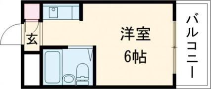 黒田第二ビルの間取り画像