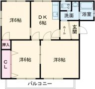 グリーンコマツの間取り画像