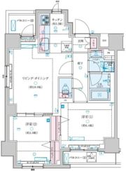ジェノヴィア新子安の間取り画像