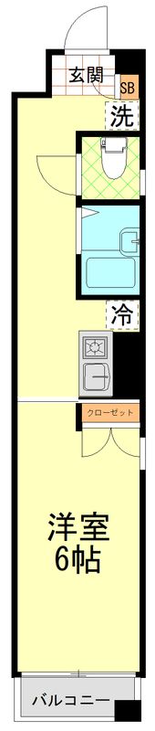 インベスト川崎の間取り画像