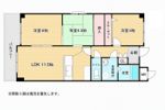 荻野ガーデンパレスの間取り画像