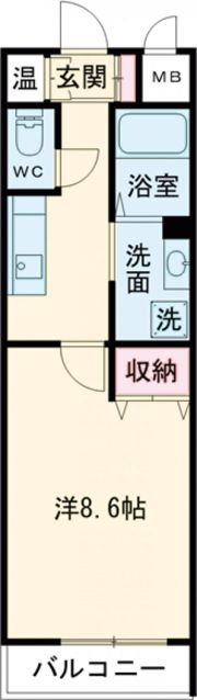 センチュリー寺家町Ⅱの間取り画像
