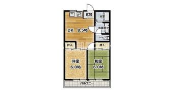 シティーハイツ太田の間取り画像