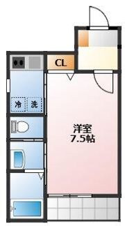 ラフェット三ツ沢下町の間取り画像