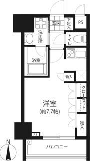Aden博多祇園町の間取り画像