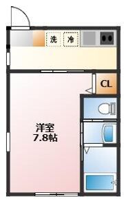 ラフェット三ツ沢下町の間取り画像