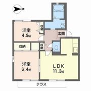 CLAIR 嵯峨の間取り画像