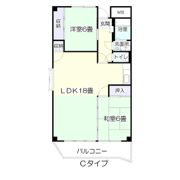 ハイデンス宮城野の間取り画像