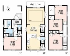 要町1丁目戸建の間取り画像