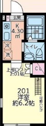 HMBase鶴ヶ峰の間取り画像