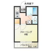 ポールメゾンⅡの間取り画像