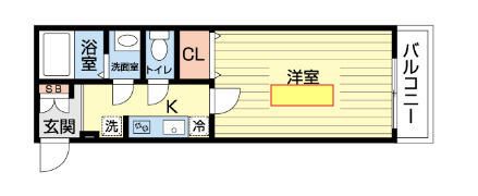 ヴィーナスコート吉川美南の間取り画像