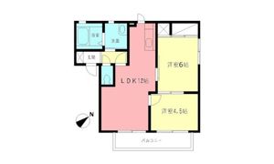 リヴェールAの間取り画像