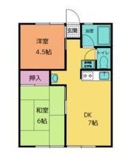 シティハイムスズキの間取り画像