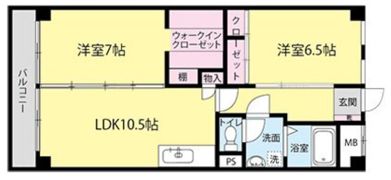 ビレッタ百道の間取り画像