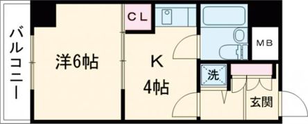 アルファはりまやばしの間取り画像