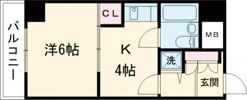 アルファはりまやばしの間取り画像