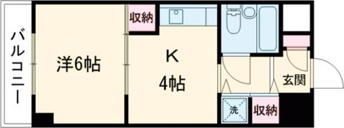 アルファ上町の間取り画像