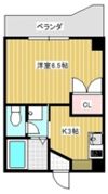 エステート山下町の間取り画像