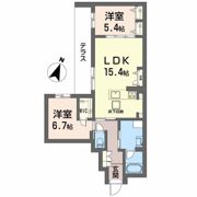 ハムステッドアレーの間取り画像
