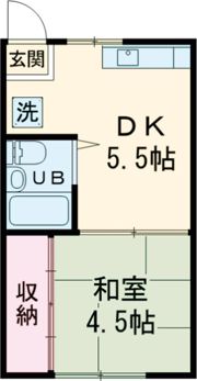 ルミエールⅢの間取り画像