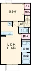 プレシャス桜ヶ丘の間取り画像