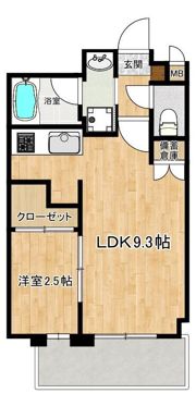ロータス武之橋の間取り画像