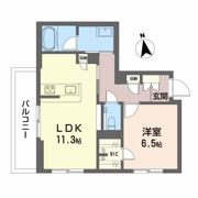 スカイ ウィングの間取り画像