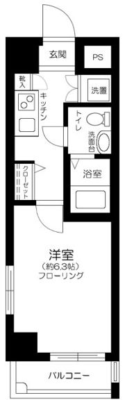 ステージファースト大森駅前の間取り画像
