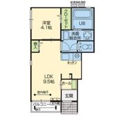 ランシェの間取り画像