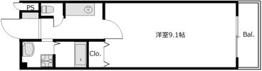 セレーナ北山の間取り画像