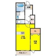 ポライトリーCの間取り画像