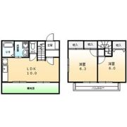 コーポラスアイレの間取り画像