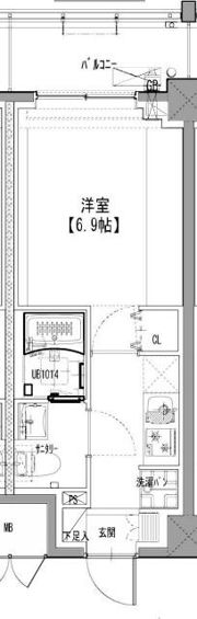 S-RESIDENCE松戸beneの間取り画像
