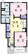 サンモールの間取り画像