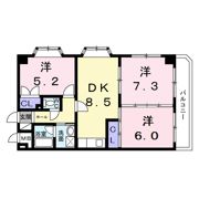 ドミール竹ノ塚の間取り画像