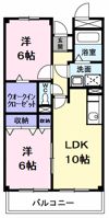 VILLAGE水車の間取り画像