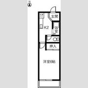 EAST COURT 両郷Aの間取り画像