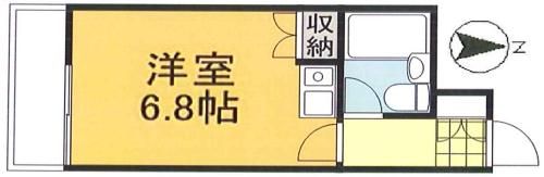 ダイアパレス皆実町の間取り画像