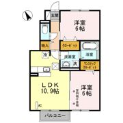 フォボス桜木 Ⅰの間取り画像