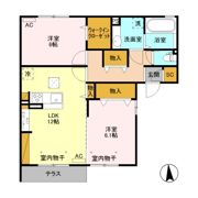 グランオッツⅤ Aの間取り画像
